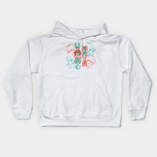 Kenshin and Kaoru (light) Kids Hoodie